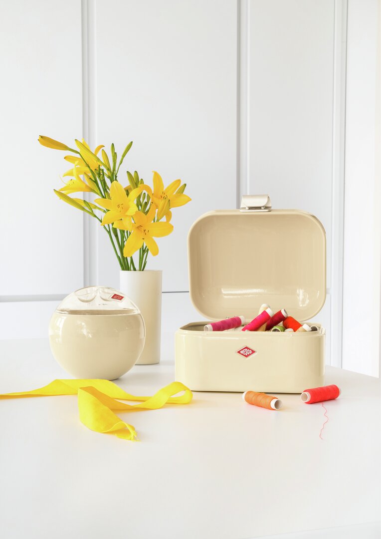 ドイツ　WESCO　ミニグランディ ミニストレージボックス　イエロー Mini Grandy Aufbewahrungsbox | mandel | 8012626