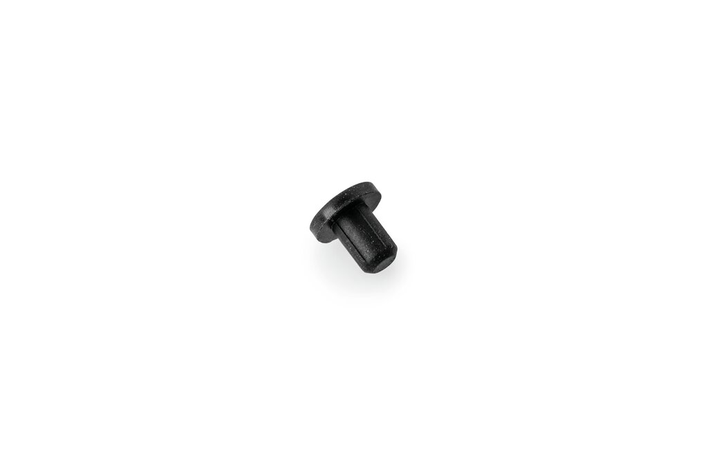 Rubber plug for base ring, black