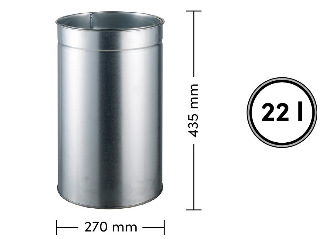 Insert Pushboy® Junior, zinc-coated