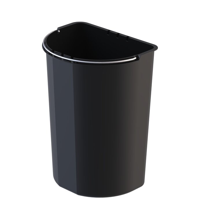 Insert Eco-double bin 170, black