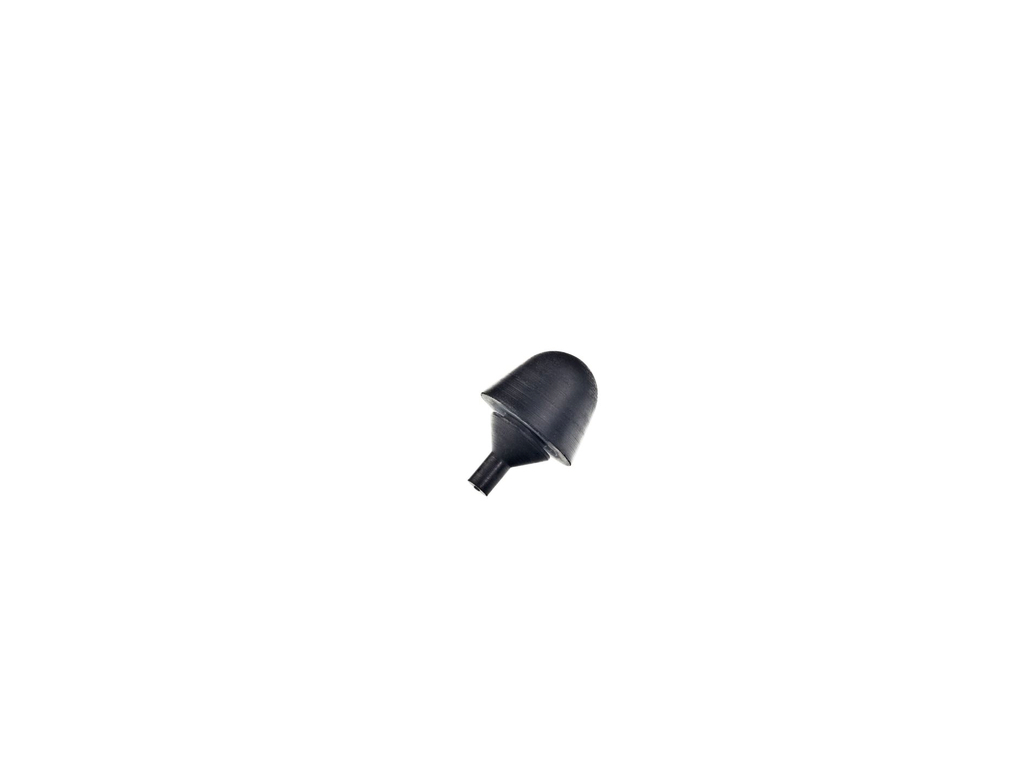 rubber stopper, black rubber stopper, black
