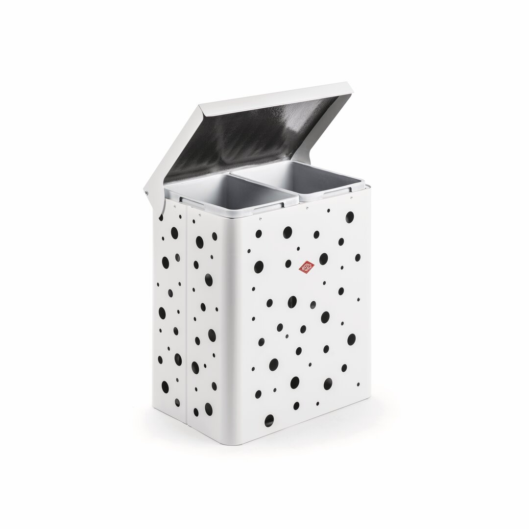 Laundry box Duo 1, white matt